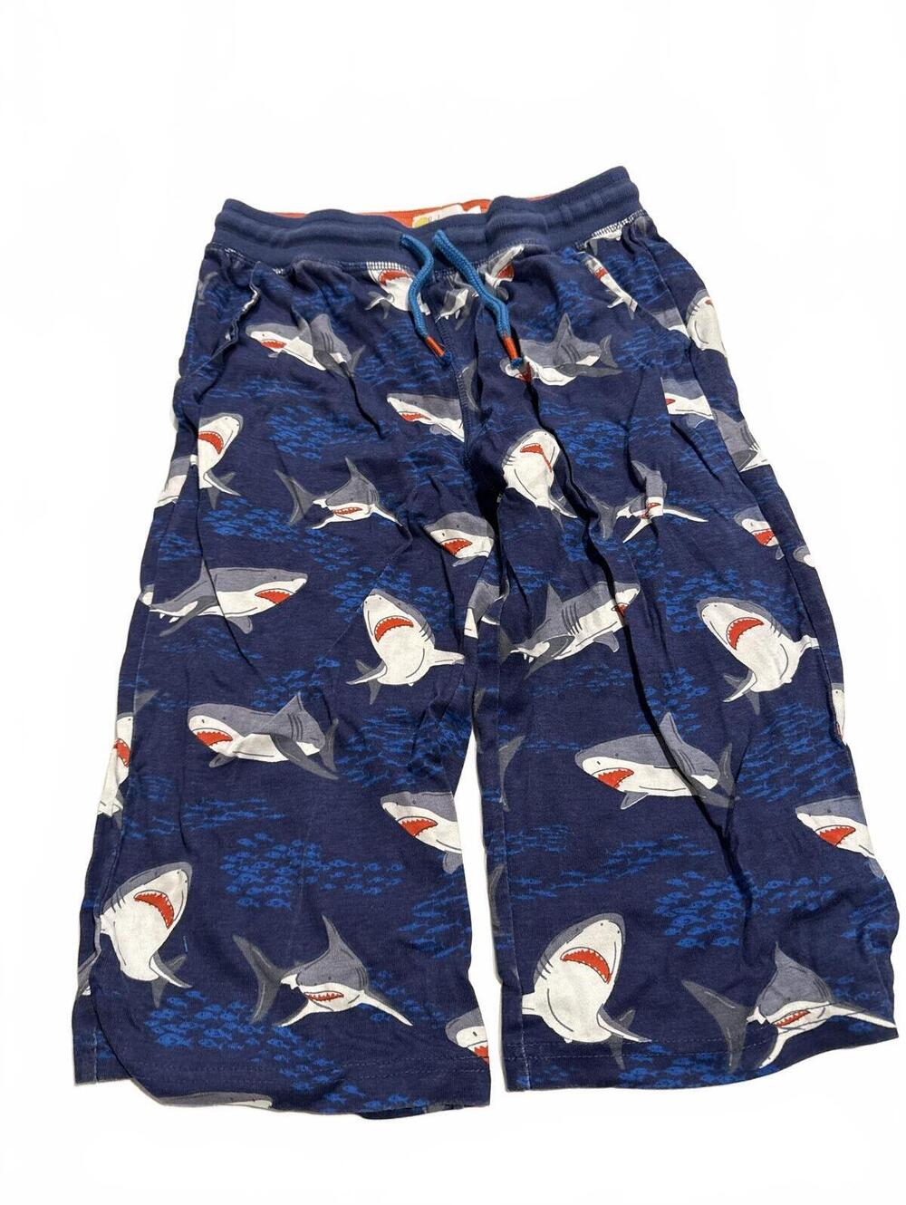 Boden Jersey Baggies Shark Print - Boys 13Y
